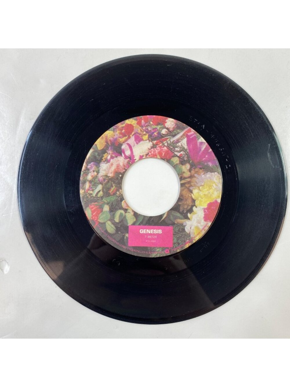 Vintage Genesis 45 RPM Vinyl Record Single "That's All" "Second Home By The Sea"